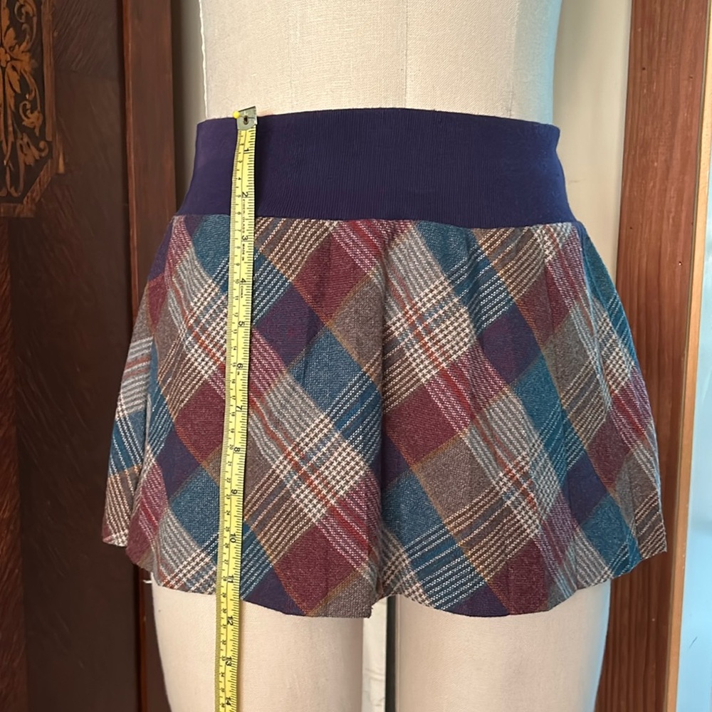 URBAN RENEWAL Micro Mini Skirt. Plaid. Vintage RARE XS/S ♡